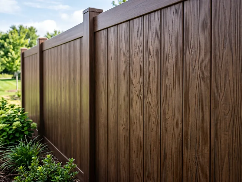 PVC Wood Fence