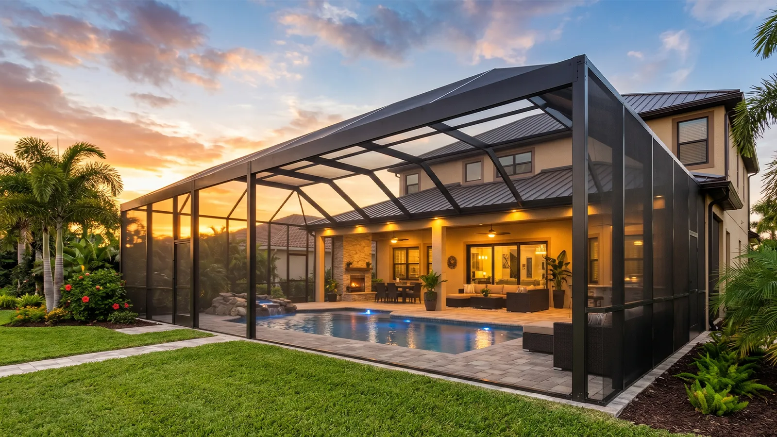 Cerramiento de Aluminio Screen
